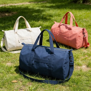 Sac de sport roulant personnalisé avec logo, en toile zippée, motif rayé coloré, idéal pour la plage et les voyages, nouveau modèle premium - Product Image 6