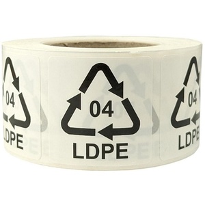 Self-Adhesive White <b>Film</b> Labels 35x35mm Print 04 LDPE Pack of 2 - Product Image 1