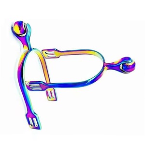 Espuelas de Equitación, Diseño Príncipe, Color Superior, Alta Calidad, Espuelas de Caballo Occidentales de Acero Inoxidable Personalizadas - Product Image 3