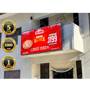 Al Aire Libre P6 P8 P10 alto brillo grande comercial Led Digital techo señalización pantalla Led curva cartelera <span class=keywords><strong>medios</strong></span> pantalla signos - Product Image 6