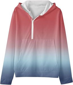 Sudadera Unisex de Dos Tonos, Nueva Llegada, Elegante, Ligera, Transpirable, de Algodón, Estilo Urbano, para Otoño - Product Image 1