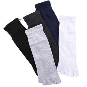 Calcetines de Vestir Unisex para Hombre y Mujer, Casuales, Suaves, Transpirables, de Algodón, Negros y Blancos, Ecológicos, de Caña Alta, para Otoño, ODM Personalizado - Product Image 1