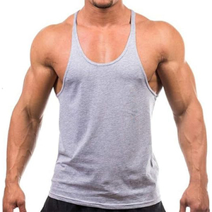 Camiseta sin mangas sin costuras para hombre, ropa interior sin mangas, camisa de culturismo muscular de Color sólido, Fabricante Mayorista para gimnasio y ropa deportiva - Product Image 1