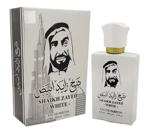 Al Shiyukh-Perfume blanco Shaikh Zayed, 100ml, alta calidad, mejor marca, fabricante de Perfumes