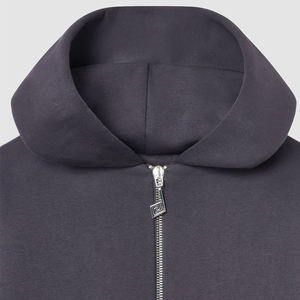 เสื้อฮู้ดของผู้ชายไซส์ใหญ่พิเศษผ้าฝ้าย100% เป็นมิตรกับสิ่งแวดล้อมกันน้ำลายแบบ DIY - Product Image 4