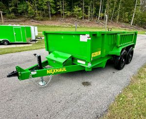 Best Heavy Duty 7X14 Tipping <b>Tractor</b> <b>Trailer</b> Hydraulic Motor Gear High 3-Year Warranty New Condition 67m Tow Bar 45km/h Max - Product Image 2