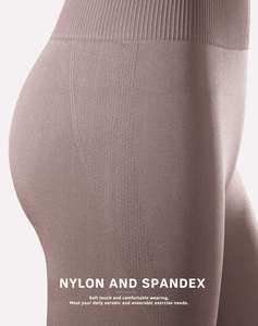 Conjunto de entrenamiento transpirable de 2 piezas para mujer, mallas sólidas de cintura alta, Sujetador deportivo elástico acolchado, ropa de gimnasio de talla grande, talla XS - Product Image 5