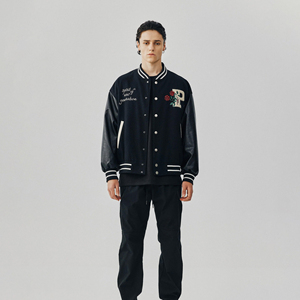 Jackets Men's top Sports Baseball Varsity Jacket for Zipper Casual Wear Plus Size Outdoor Letterman Varsity Jacket - Product Image 4