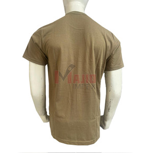 Camisetas deportivas de algodón 100% personalizadas transpirables de alta calidad para hombre, muestra gratis - Product Image 5