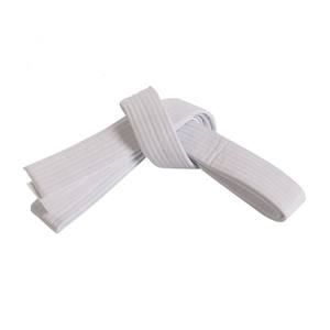 Ceintures de karaté unisexes en coton de haute qualité Logo brodé personnalisé pour la lutte contre les arts martiaux Ceintures Bjj de haute qualité OEM - Product Image 4