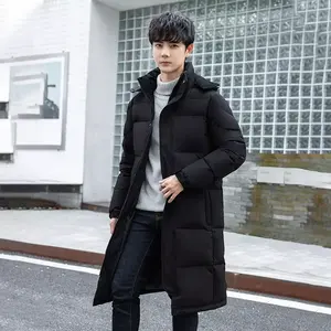 2025 La mejor chaqueta acolchada con estampado OEM para hombre, chaqueta de invierno con logotipo personalizado con relleno de plumón y chaquetas acolchadas de bolsillo para hombre de invierno - Product Image 4