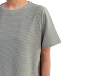 Producto Más Vendido, Camisetas de Cuello Redondo de Color Negro para Mujer, Uso Diario, Diseño Personalizado con Logotipo, Camisetas de Color Sólido para Mujer - Product Image 2