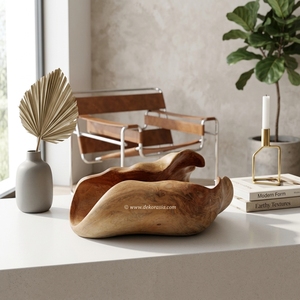 Tazón de Madera Ecológico Hecho a Mano, Vajilla Decorativa para Servir Frutas y Aperitivos, Tazones Decorativos - Product Image 5
