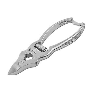 Coupe-ongles incurvé en acier au carbone de 15,5 cm à double levier et coupe-ongles épais |   Coupe-ongles pour les pieds |   Outil professionnel de pédicure - Product Image 3