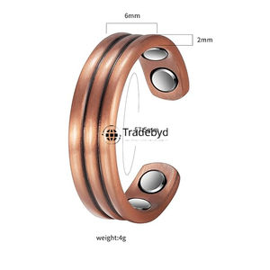 Eco Friendly <b>Copper</b> <b>Bangles</b> Handmade Unisex Fashion Jewelry Unique Gift Collection by Tradebyd - Product Image 3