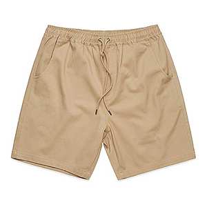 Custom <b>Men</b> Quick Dry Sports <b>Shorts</b> High Street Style Solid Polyester Mid Length Knitted Fabric OEM Available - Product Image 2