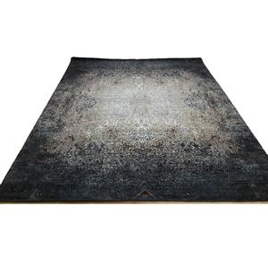 Alfombra de seda con mechones a mano Tamaño personalizado Alfombra de área India Juego hecho a mano - Product Image 5