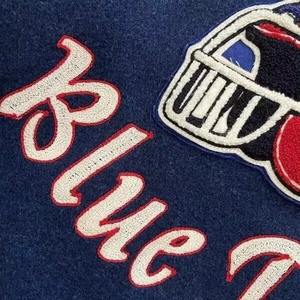 Chaquetas Varsity de lana personalizadas para hombres y mujeres, diseño clásico de Letterman, a prueba de viento, estampado, invierno, equipos al aire libre, ropa informal, talla XL - Product Image 2