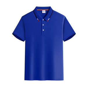 T-shirts polo pour hommes en polyester vierge à séchage rapide en gros T-shirt Glof avec impression par sublimation de logo personnalisé pour hommes - Product Image 4