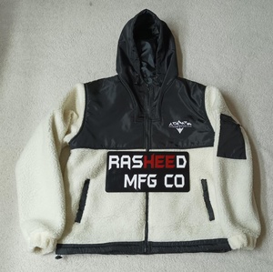 Bán Buôn Mùa Đông Người Đàn Ông Ấm Áp Dài Tay Áo Ngoài Trời Áo Len Lông Cừu Dây Kéo Dệt Kim Áo Khoác Cho Nam Giới Thiết Kế Mới 2025 Bởi Rasheed <span class=keywords><strong>Mfg</strong></span> <span class=keywords><strong>Co</strong></span> - Product Image 3