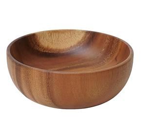 Cuenco de madera sostenible de estilo único, accesorios de cocina para el hogar desechables para servir cenas en diferentes tamaños - Product Image 5