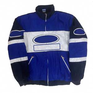 Offre Spéciale Vintage F1 hommes veste brodé manteau motard tenue imperméable respirant Streetwear rétro moto course veste - Product Image 4