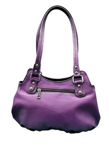 WRIZA Sac à main élégant en cuir de qualité supérieure pour femmes Sac à bandoulière en cuir véritable personnalisé avec fermeture à glissière et design de portefeuille - Product Image 3