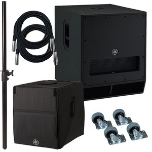 NOUVEAU SUBWOOFER ALIMENTÉ DXS18 DE QUALITÉ SUPÉRIEURE, GARANTIE 3 ANS, CONCEPTION PORTABLE, CONNECTIVÉTÉ USB, SON AMBIANT 2.1 CANAUX, FABRIQUÉ AUX ÉTATS-UNIS - Product Image 2