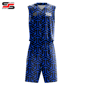 New Style Design <b>Men</b> Basketball Uniform Kit Custom Logo High Quality Sports Sublimation Basketball Uniform in Low Price - Product Image 4