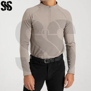 Tissu recyclé écologique, sous-vêtement d'équitation pour homme, haut d'équitation, séchage rapide, anti-odeur, coupe ajustée, respirant, toucher doux - Product Image 5