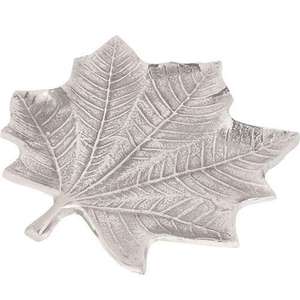 Good Quality Aluminium Leaf <b>Tray</b> Dish Marvelous Design Leaf Shape <b>Serving</b> <b>Tray</b> For Hotel And Restaurants Usage - Product Image 2