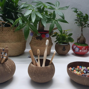 Export Standard with Laser Engraved Coconut Shell Bowl Provide in Large Quantity - Product Image 2