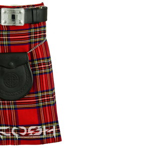 COSH KILTS Kilt traditionnel en tartan rouge avec Sporran Scottish Highland Wear pour les occasions formelles et décontractées - Product Image 2