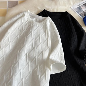 Vente en gros de haute qualité 100% coton T-shirts pour hommes T-shirts Logo personnalisé et sublimation T-shirt blanc surdimensionné pour hommes - Product Image 3