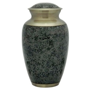 Urne de crémation en laiton massif, en métal, pour adulte, cendres humaines, Style américain, enterrement, par Axiom Home Accents - Product Image 5