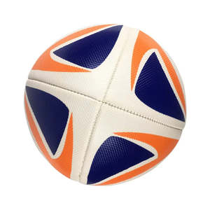 Ballons de rugby de qualité supérieure, couleurs personnalisées, neufs en stock - Meilleur fabricant, fabriqué au Pakistan - Product Image 3