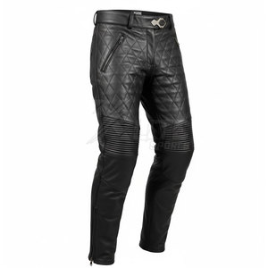 Vêtements de moto en cuir de haute qualité pour hommes, pantalon respirant et flexible avec des caractéristiques de sécurité, utilisation durable en toutes saisons - Product Image 2