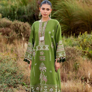 Vestido de Fiesta de Invierno para Mujer, Último Diseño, Trajes de Alta Costura, Ligero, con Lentejuelas, Bordado de Encaje, Borlas, Línea A, Hasta la Rodilla - Product Image 1