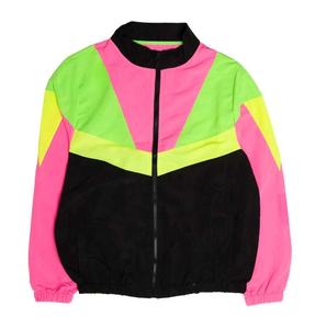 แจ็กเก็ตกันลมโพลีเอสเตอร์ไซซ์ลำลองระบายอากาศกลางแจ้งโลโก้ตามสั่ง - Product Image 1