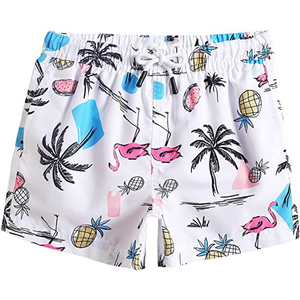 กางเกงว่ายน้ำขาสั้นผู้ชายขาสั้นแบบหลวมระบายอากาศได้ดีทำในเวียดนาม - Product Image 6