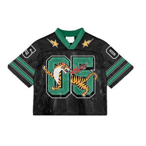 Venta al por mayor camisetas de fútbol americano uniformes de fútbol americano bordado aceptado tamaños personalizados colores aceptados - Product Image 4