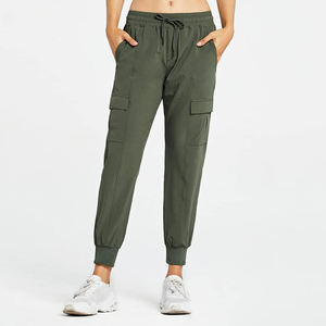 Pantalones Cargo para Mujer, Elegantes y Cómodos, para Uso Casual y Actividades al Aire Libre, Transpirables, de Secado Rápido, Poliéster/Algodón - Product Image 2
