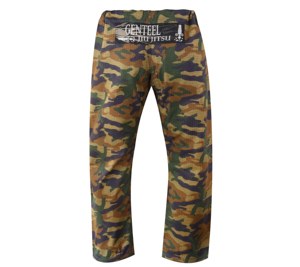 Kimonos de jiu jitsu brésilien camouflage de qualité supérieure Kimonos Genteel 100% coton avec conception personnalisée et étiquettes de marque sur la vente en gros - Product Image 5