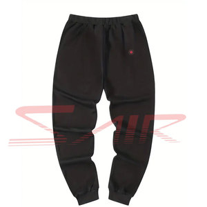 Conjunto Deportivo de 2 Piezas Unisex para Invierno, Sudadera con Capucha y Pantalones Deportivos Tipo Cargo, Tallas Grandes Disponibles, 100% Algodón - Product Image 4