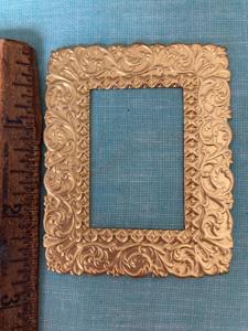 Cadre photo en métal de style royal vintage, porte-photo élégant pour la décoration de la maison, affichage de table, cadeaux de mariage, souvenirs - Product Image 6