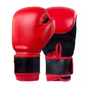 Guantes de boxeo profesionales con Logo personalizado, a la moda, de cuero Pu, para entrenamiento, venta al por mayor - Product Image 4