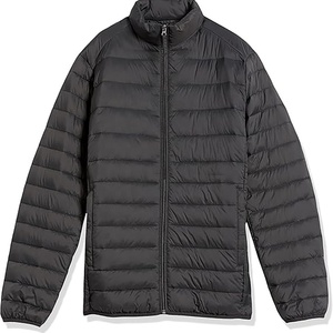 Veste matelassée en duvet pour homme avec logo personnalisé gratuit 2024, veste d'extérieur unie, veste matelassée pour homme HIGH STREET - Product Image 3
