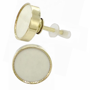 Couleur crémeuse résine laiton moderne tiroir porte armoire boutons tirer poignée pour cuisine hôtel salon extérieur armoire salle de bain - Product Image 2