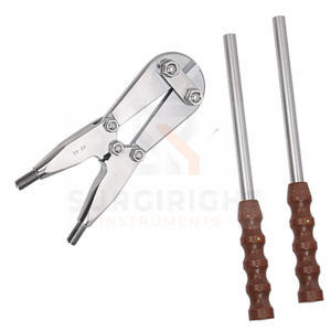 คีมตัดเหล็กแบบใช้ซ้ำได้, คีมปักลวดแบบแมนนวลแหล่งจ่ายไฟใช้ในโรงพยาบาลได้รับการรับรองจากปากีสถาน - Product Image 4