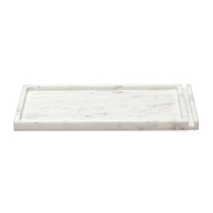 Premium Handmade Marble Tray Modern Multi-Functional Designer Organizer for Wedding Dining <b>Table</b> <b>Vanity</b> Stylish Home Decoration - Product Image 2